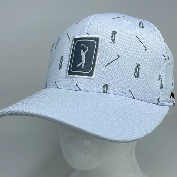 New PGA Tour Golf Baseball Cap Moisture Wicking Sweatband - Picture 8 of 11